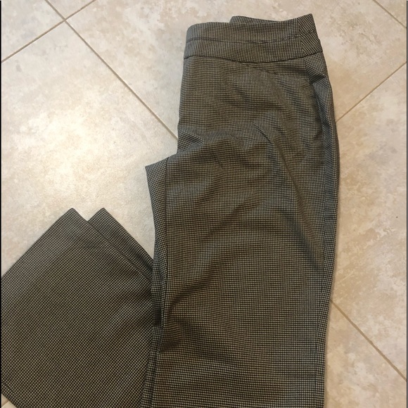 Black & Cream Work Pants - Picture 1 of 5